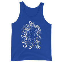 Load image into Gallery viewer, Dachshund Flower - Unisex/Men's Tank Top - WeeShopyDog