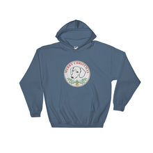 Load image into Gallery viewer, Dachshund Merry Christmas - Hooded Sweatshirt - WeeShopyDog