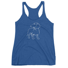 Load image into Gallery viewer, Dachshund Beauty - Women's Tank Top - WeeShopyDog