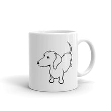 Load image into Gallery viewer, Dachshund Up - Mug - WeeShopyDog