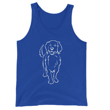 Load image into Gallery viewer, Golden Retriever Smile - Unisex/Men's Tank Top - WeeShopyDog