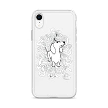 Load image into Gallery viewer, Dachshund Flower - iPhone Case