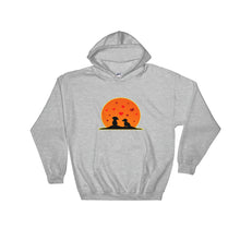 Load image into Gallery viewer, Dachshund In Love - Hooded Sweatshirt - WeeShopyDog