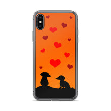 Load image into Gallery viewer, Dachshund In Love - iPhone Case - WeeShopyDog
