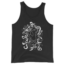Load image into Gallery viewer, Dachshund Flower - Unisex/Men's Tank Top - WeeShopyDog