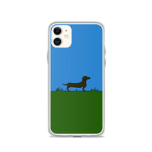 Load image into Gallery viewer, Dachshund Line Grass - iPhone Case