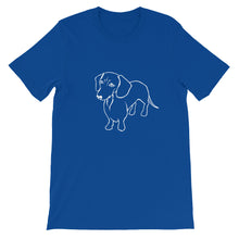 Load image into Gallery viewer, Dachshund Wonder - Unisex/Men's T-shirt - WeeShopyDog