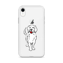 Load image into Gallery viewer, Golden Retriever Smile - iPhone Case