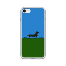 Load image into Gallery viewer, Dachshund Line Grass - iPhone Case