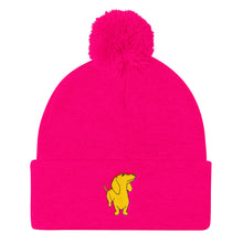 Load image into Gallery viewer, Dachshund - Pom Pom Knit Beanie - WeeShopyDog