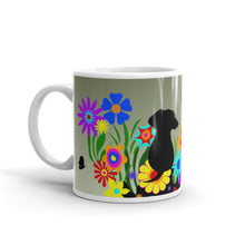 Load image into Gallery viewer, Dachshund Blossom - Mug - WeeShopyDog