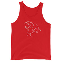 Load image into Gallery viewer, Dachshund Wonder - Unisex/Men's Tank Top - WeeShopyDog