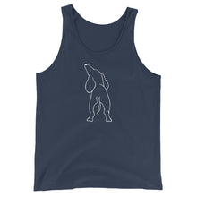 Load image into Gallery viewer, Dachshund Ahead - Unisex/Men's Tank Top - WeeShopyDog