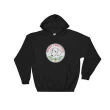 Load image into Gallery viewer, Dachshund Merry Christmas - Hooded Sweatshirt - WeeShopyDog