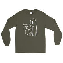 Load image into Gallery viewer, Dachshund Halloween Boo - Long Sleeve T-Shirt - WeeShopyDog