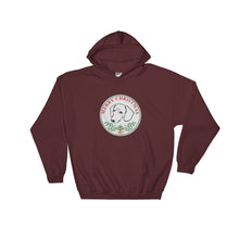 Load image into Gallery viewer, Dachshund Merry Christmas - Hooded Sweatshirt - WeeShopyDog