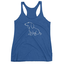 Load image into Gallery viewer, Dachshund Dreamer - Women's Tank Top - WeeShopyDog