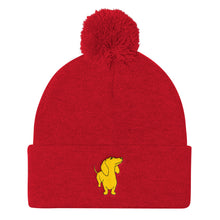Load image into Gallery viewer, Dachshund - Pom Pom Knit Beanie - WeeShopyDog
