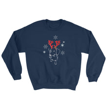 Load image into Gallery viewer, Dachshund Christmas Moose - Sweatshirt - WeeShopyDog