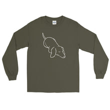 Load image into Gallery viewer, Dachshund Sleep - Long Sleeve T-Shirt - WeeShopyDog