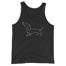 Load image into Gallery viewer, Dachshund Mood - Unisex/Men's Tank Top - WeeShopyDog