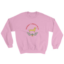 Load image into Gallery viewer, Dachshund Merry Christmas II - Sweatshirt - WeeShopyDog