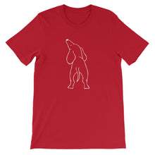 Load image into Gallery viewer, Dachshund Ahead - Unisex/Men's T-shirt - WeeShopyDog