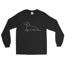 Load image into Gallery viewer, Dachshund Gentle - Long Sleeve T-Shirt - WeeShopyDog