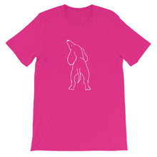 Load image into Gallery viewer, Dachshund Ahead - Unisex/Men's T-shirt - WeeShopyDog