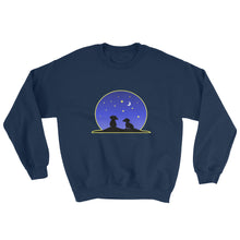 Load image into Gallery viewer, Dachshund Night Love - Sweatshirt - WeeShopyDog