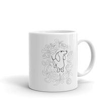 Load image into Gallery viewer, Dachshund Flower - Mug - WeeShopyDog