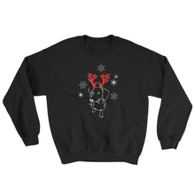 Load image into Gallery viewer, Dachshund Christmas Moose - Sweatshirt - WeeShopyDog
