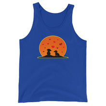 Load image into Gallery viewer, Dachshund In Love - Unisex/Men's Tank Top - WeeShopyDog