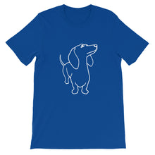 Load image into Gallery viewer, Dachshund - Unisex/Men's T-shirt - WeeShopyDog