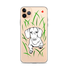 Load image into Gallery viewer, Dachshund Play Grass - iPhone Case