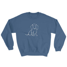 Load image into Gallery viewer, Dachshund Love - Sweatshirt - WeeShopyDog