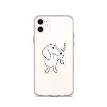 Load image into Gallery viewer, Dachshund Shy - iPhone Case