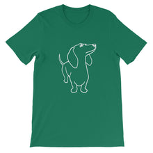 Load image into Gallery viewer, Dachshund - Unisex/Men's T-shirt - WeeShopyDog