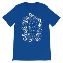 Load image into Gallery viewer, Dachshund Cute Flower - Unisex/Men's T-shirt - WeeShopyDog