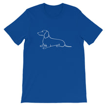 Load image into Gallery viewer, Dachshund Gentle - Unisex/Men's T-shirt - WeeShopyDog