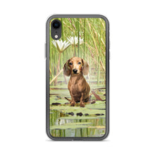 Load image into Gallery viewer, Dachshund Lotus - iPhone Case - WeeShopyDog
