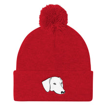 Load image into Gallery viewer, Dachshund Special - Pom Pom Knit Beanie - WeeShopyDog