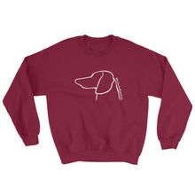 Load image into Gallery viewer, My Dachshund Outline - Sweatshirt - WeeShopyDog