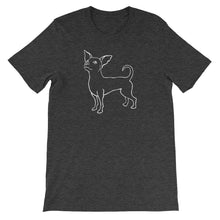 Load image into Gallery viewer, Chihuahua Smile - Unisex/Men's T-shirt - WeeShopyDog