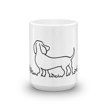 Load image into Gallery viewer, Dachshund Grass - Mug - WeeShopyDog