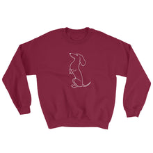 Load image into Gallery viewer, Dachshund Sit-up - Sweatshirt - WeeShopyDog