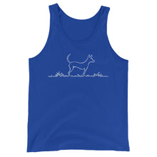 Load image into Gallery viewer, Chihuahua Grass - Unisex/Men's Tank Top - WeeShopyDog