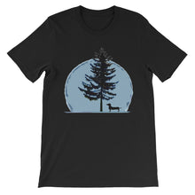 Load image into Gallery viewer, Dachshund Christmas Tree - Unisex/Men's T-shirt - WeeShopyDog