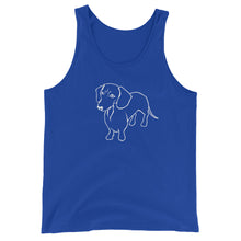 Load image into Gallery viewer, Dachshund Wonder - Unisex/Men's Tank Top - WeeShopyDog
