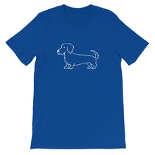 Load image into Gallery viewer, Dachshund Wire Haired - Unisex/Men's T-shirt - WeeShopyDog